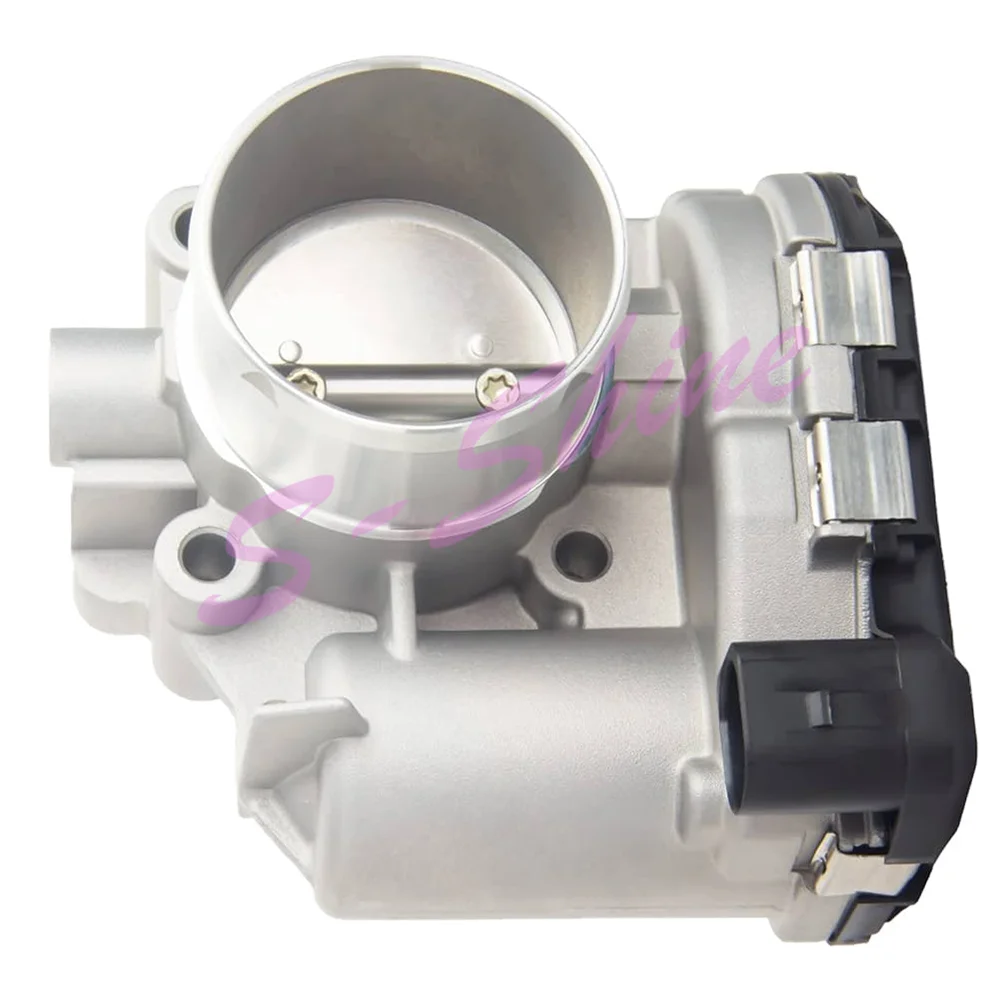 52mm Throttle Body For Ford Fiesta Escape Transit Connect 13-16 1.6L 0280750535 7S7Z9E926A Auto Parts Car Accessories Tools