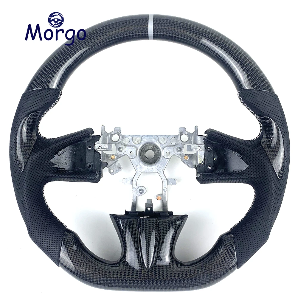 

Q50 steering wheel carbon fiber steering wheel For Infiniti G37 G35 qx50 qx30 Q70 Q60 steering wheel customizable