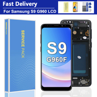 For SAMSUNG S9 G960 SM-G960FD LCD with Frame Display Touch Screen Digitizer Assembly Replacement Tested Quality for Smartphone