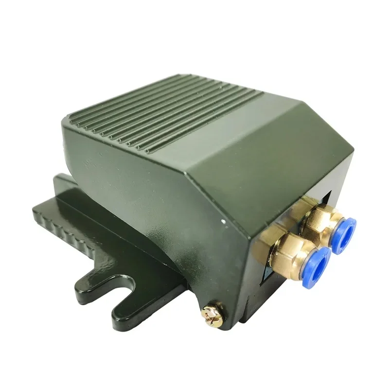 Alliage pneumatique 1/4BSP de commutateur de pied d'outil de assujetde pédale d'air FV-02 fileté la position 2 de voie