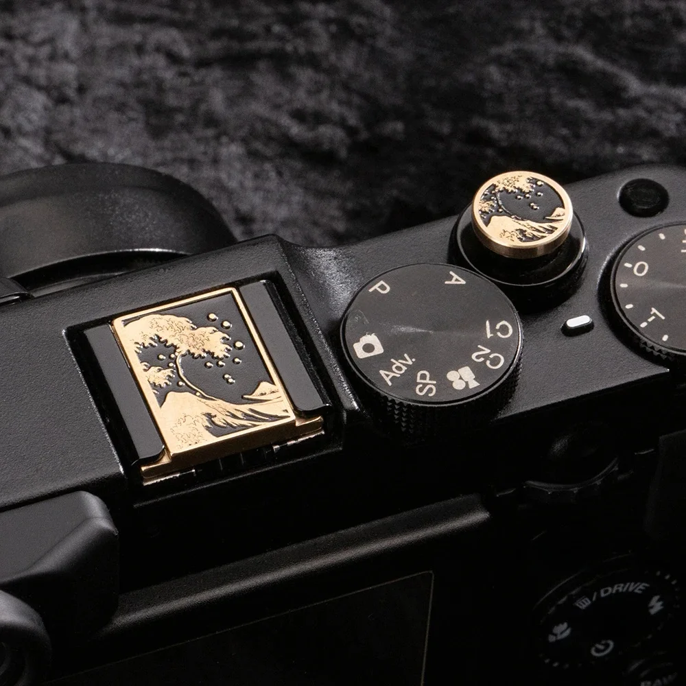 Housse de protection pour appareil photo The Great Wave off Kanagawa, pour Canon R5 Mark II Fujifilm XT50 Nikon Sony A9M3 Lumix S9