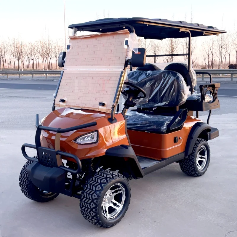 

Latest Design Solar Panel New Style Comfortable Off-Road Vehicle Electric Golf Cart Personal Transportation Club Car Golf