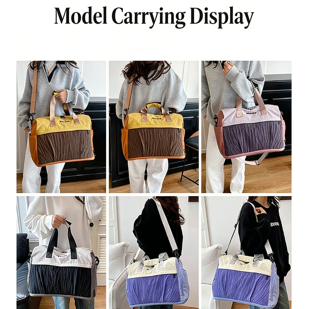 

Mountaineer Gym Bag Men Women with Shoe Compartment Duffle Crossbody Bag ,Single Strap Waterproof Pack for Travel Sports Workout