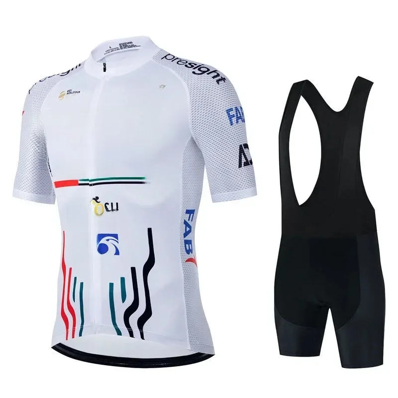 AliExpress NONE Uae New Pro Team 2025 Cycling Jersey Set Men's Summer Bike Mountain Uniform Ropa Ciclismo Maillot Hombre Bicycle Clothing Suit