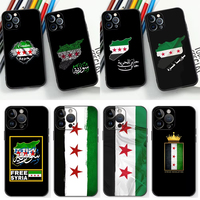 Syrian Revolution Flag Phone Case For Apple iPhone 16 15 14 13 12 11 Pro Max Mini 8 7 Plus 6 X XR XS SE 20 Black Soft Cover