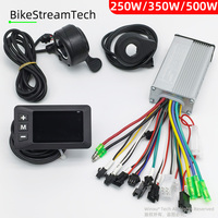 250W 350W 500W 24V 36V 48V E-bike Brushless Motor Universal Controller G51 LCD Display Kit for Electric Mountain Bike Scooter