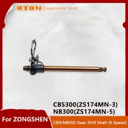 OTOM Motorcycle 6 Speed Gear Shift Shaft Gearshaft Lever For ZONGSHEN ZS174MN-3 CBS300 ZS174MN-5 NB300 4T Water-Cooled Engine