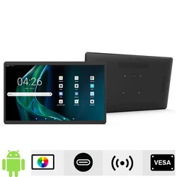 Pantalla táctil interactiva de 24 pulgadas para android, monitor de función completa para pc, con función de gamer, wifi, RJ45, micrófono