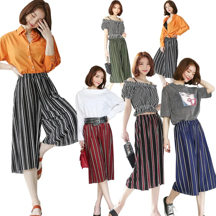 Check 7 parts summer pants women pants slack cotton pants 7 part pants shorts