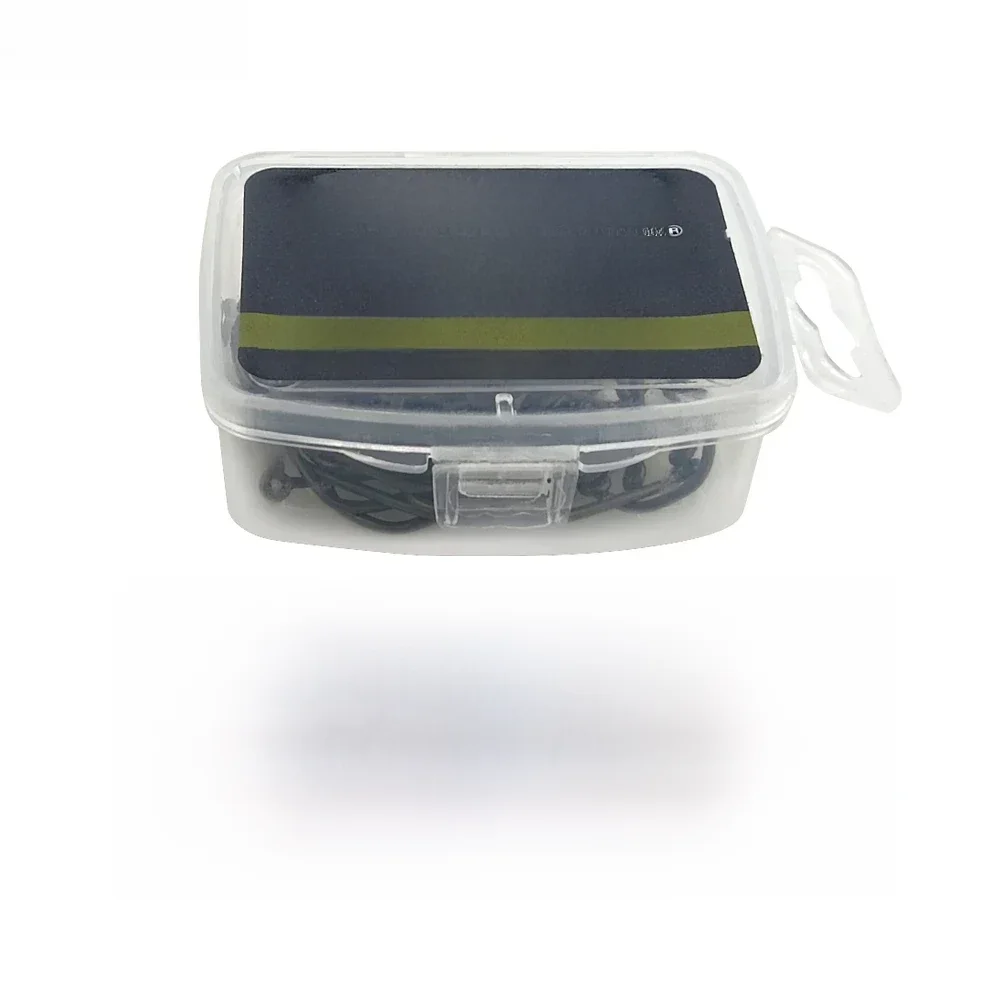 Hirisi 50pcs PTFE enduit haute teneur en carbone en acier inoxydable hameçon sans ardillon avec oeil 8020 accessoires de pêche