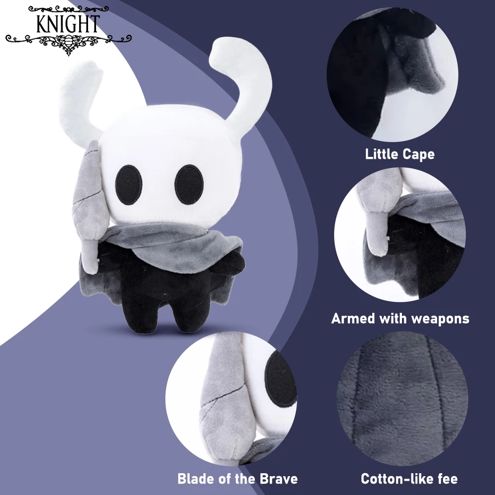 

Knight Plush Toy Soft-filled Game Anime Character Doll Childrens Toy Halloween Gift Easter Gift