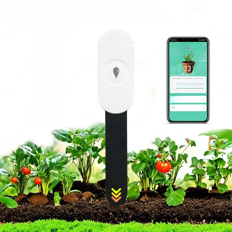 Tuya ZigBee Bodemvocht Tester Vochtigheidsmeter Boerderij Gazon Planten Bloem Bodem Monitor Sensor Hygrometer Handig Tuingereedschap - afbeelding 2