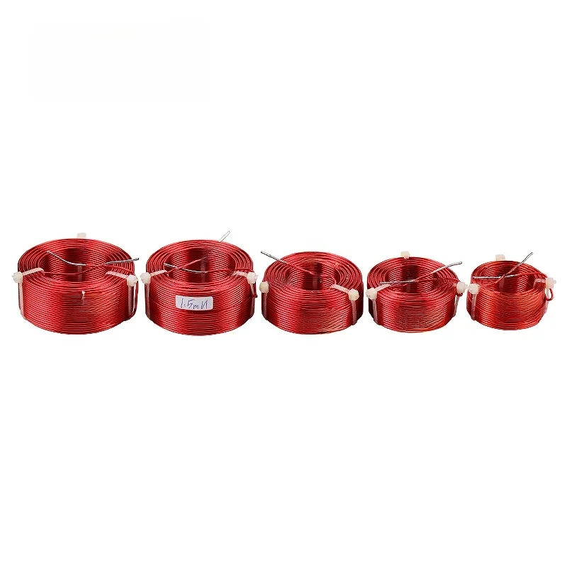 GHXAMP 1 sztuk 1.2mm głośnik Crossover cewki indukcyjnej tlenu-darmowa miedziana dzielnik częstotliwości indukcyjność cewki 0.21mH 0.5mH 1.0mH 1.5mH — zdjęcie produktu 7