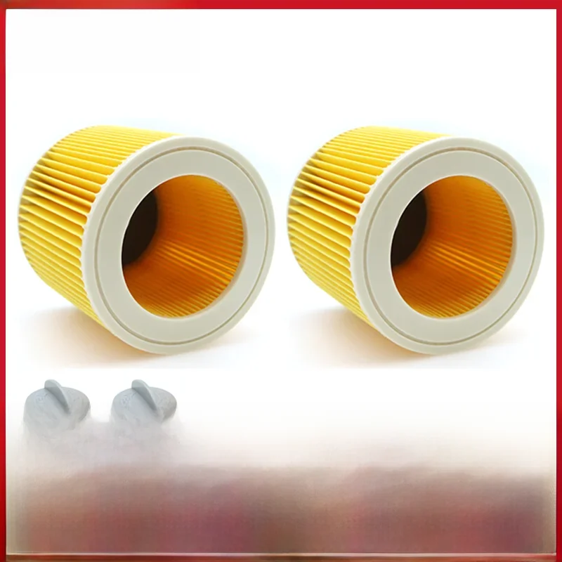 Filtre HEPA pour cartouche Karcher WD2250 WD3.200 MV2 MV3 WD3, pièces de filtre Karcher, filtres à poussière d'air pour aspirateurs