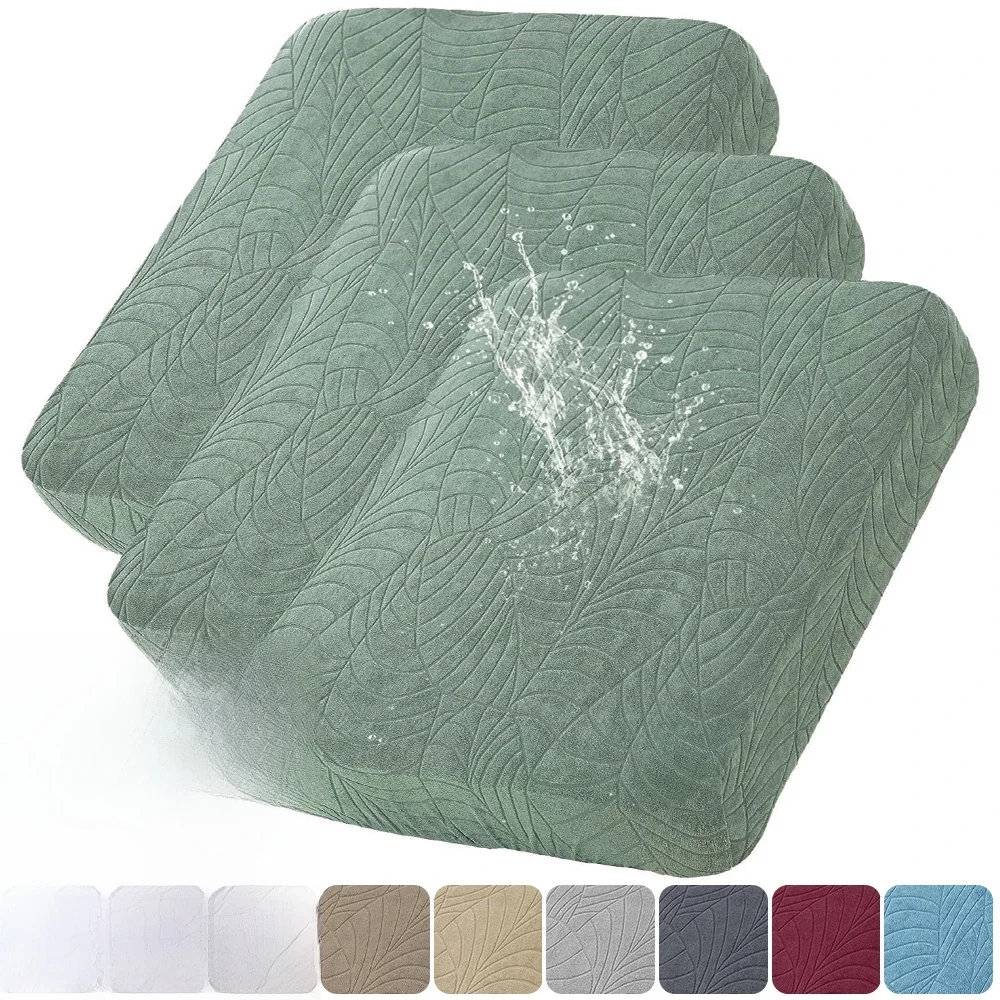 Waterdichte stretch bankkussenhoes Jacquard stof Pure bankhoes Afneembare beschermer Bankhoes Chaise Lounge Woonkamer - afbeelding 2