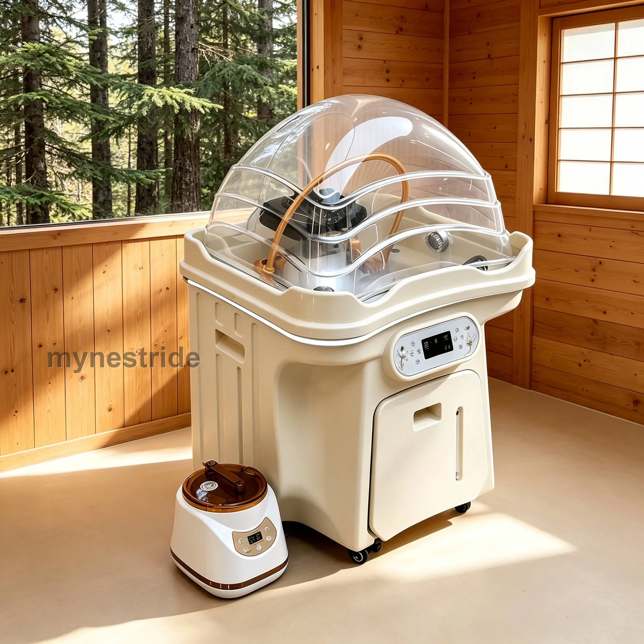 Équipement de spa capillaire de luxe, machine de spa japonaise pour la relaxation et les soins capillaires