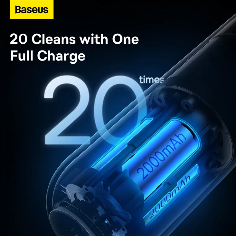 Baseus A2 Pro Car Vacuum Cleaner 6000Pa Wireless Vacuum Cleaner For Car Home Cleaning Handheld Car Vacuum Cleaner Car Accessory