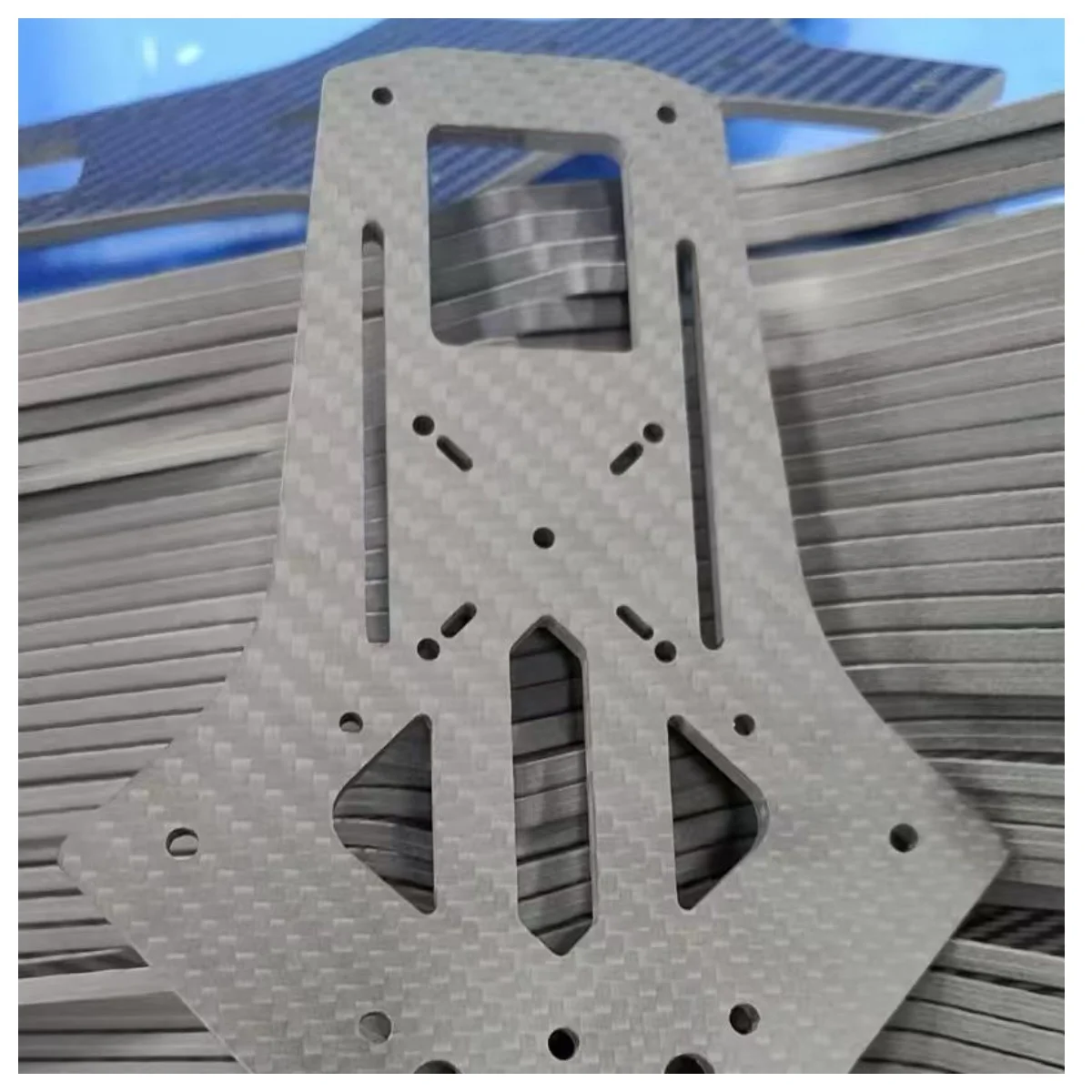 Carbon Fiber Sheet Plate Cutting Processing Custom Service CNC Machining RC FPV Frame Drone Parts T700