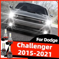 2/4 Uds para Dodge Challenger 2015 2016 2017 2018 2019 2020 2021-faros LED para coche 3570 Chips CSP 6000K bombillas de luz antiniebla