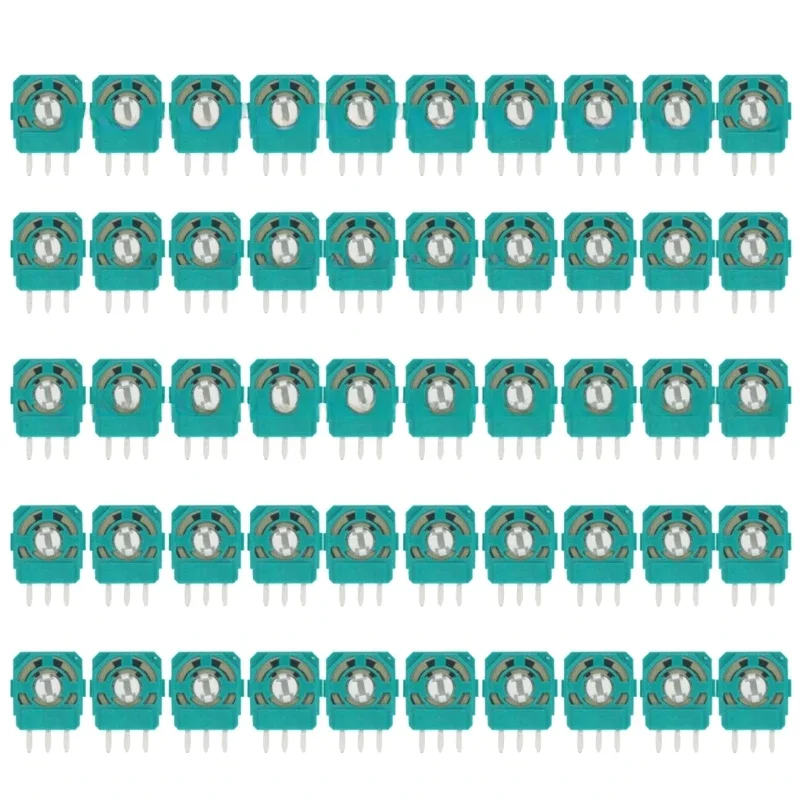 Capteur de potentiomètre de joystick analogique 3D, résistance d'axe technique pour contrôleur PS5, remplacement de micro-interrupteur, ensemble de 1, 5, 10, 50