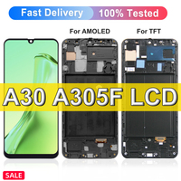 6.4'' LCD For Samsung Galaxy A30 Display Touch Screen Digitizer Assembly Replacement For Samaung A30 LCD FA305/DS A305FN A305G