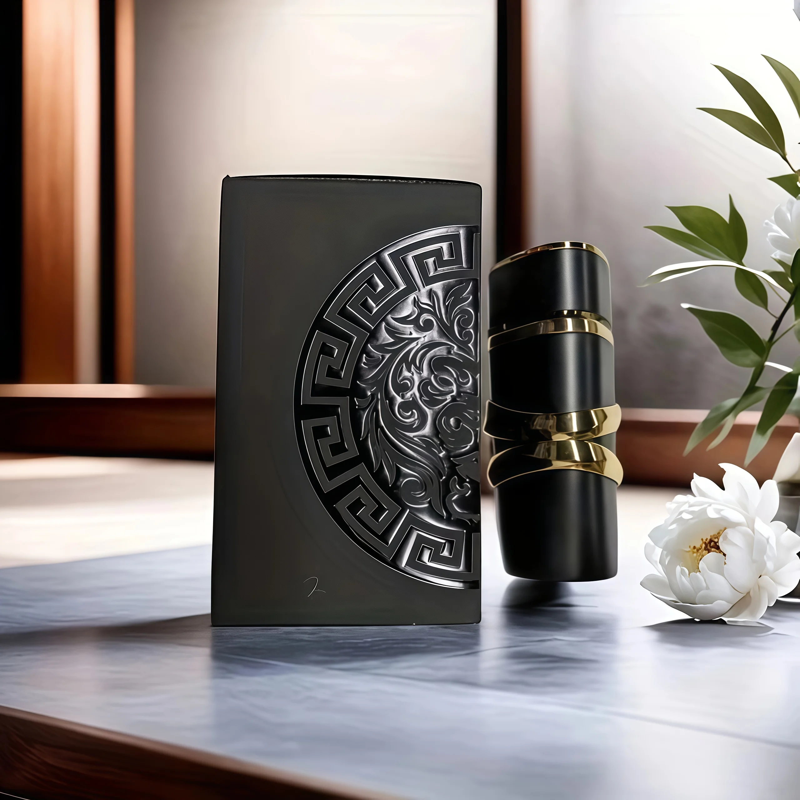 

This sweet jasmine perfume, with a Middle Eastern flair, is a perfect gift. Its long-lasting musky scent effectively masks body