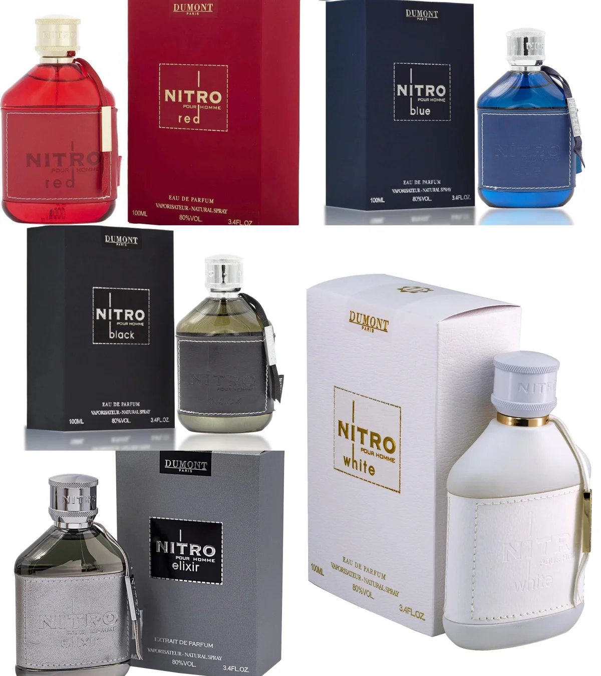 

Dumont NITRO BLUE Eau De Parfum 3.4 Oz Is a Luxurious Fragrance for Men Featuring Fruity, Woody, And Floral Masculine Notes. Thi