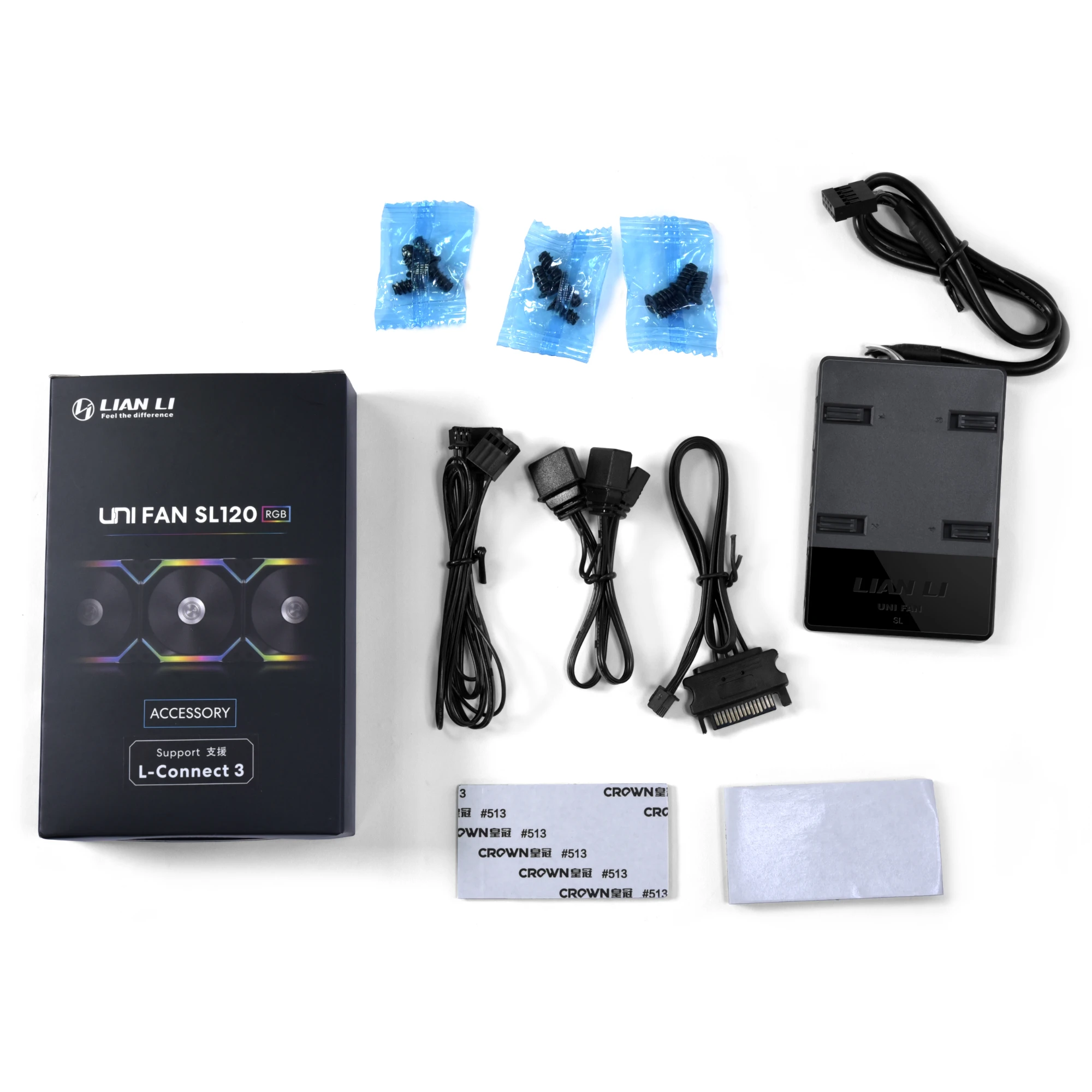 مُحسِّنات الاتصال المتطورة: تقييم شامل لـ Lian-Li UNI HUB SL L-Connect 3 Controller Kit