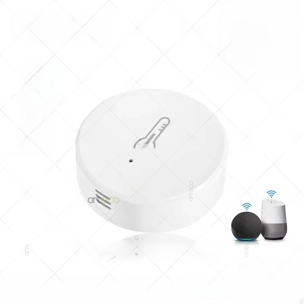Ewelink ZigBee capteur intelligent de température et d'humidité alimenté par batterie APP contrôle thermomètre hygromètre contrôleur pour Alexa Google