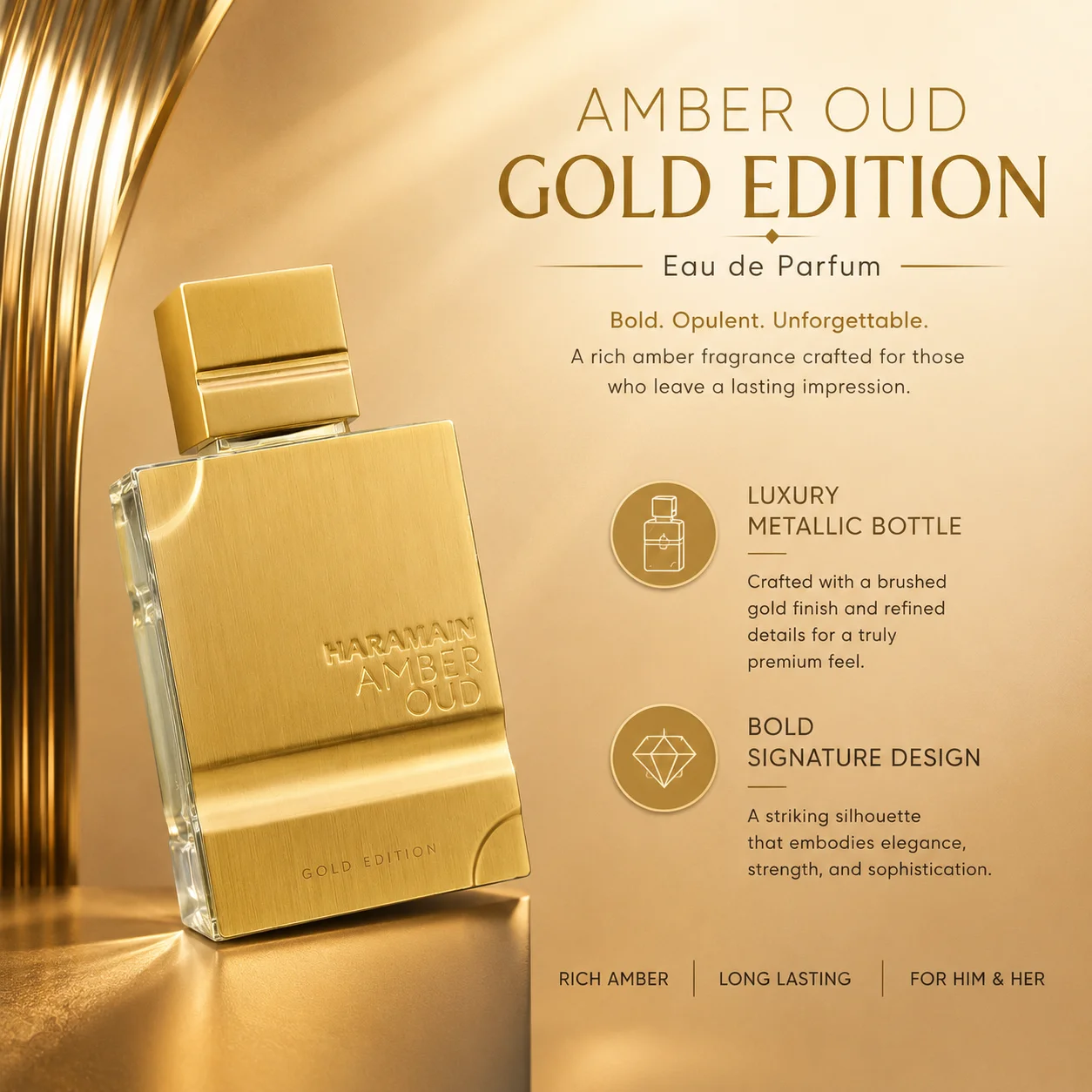 Amber Oud Gold Edition Eau de  - Perfume Fragrance Notes recensione e prezzo