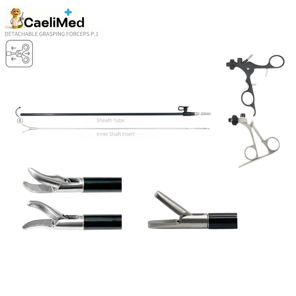 detachable-laparoscopic-needle-holder-compatible-with-storz-reusable-minimal-invasive-surgery-grasper-durable-design