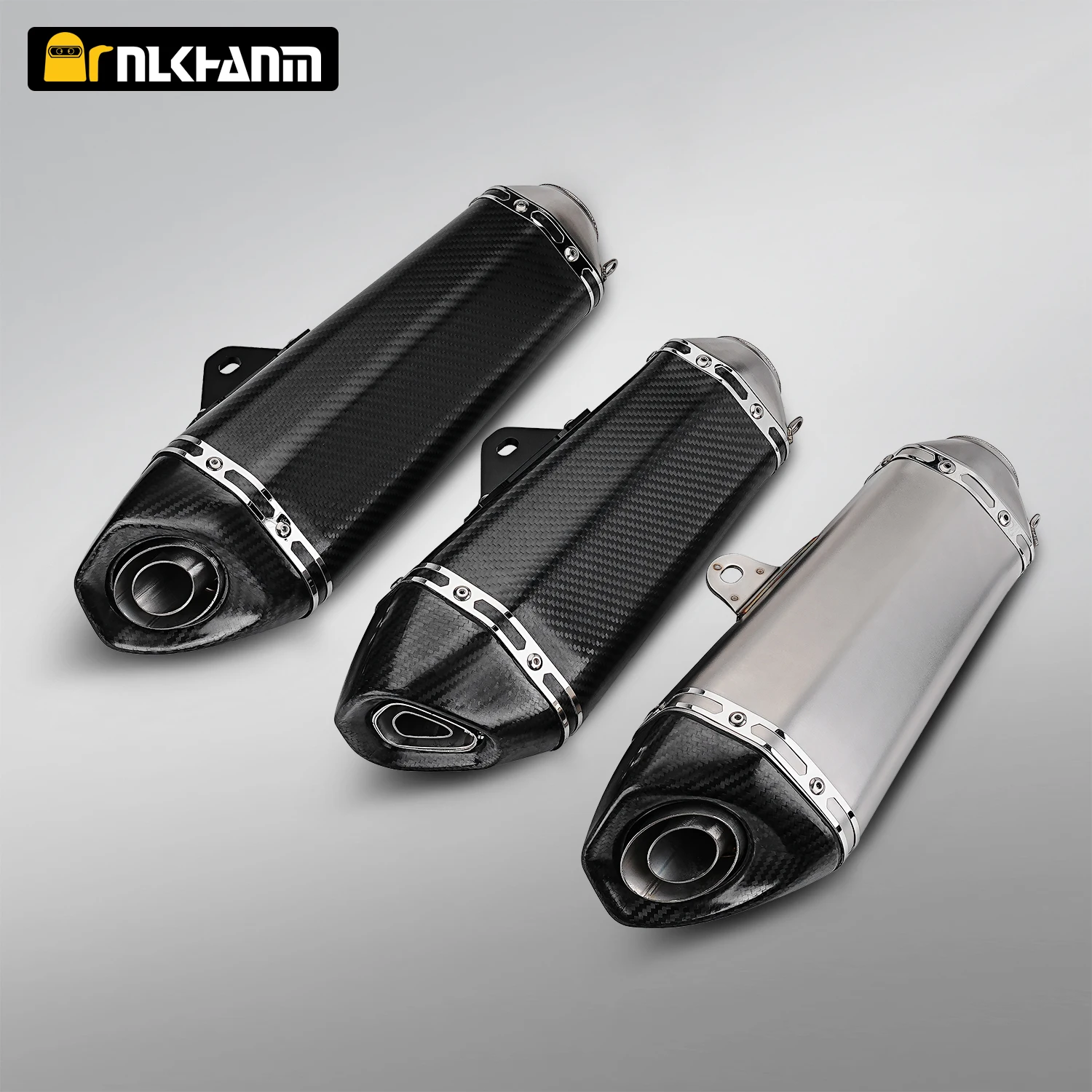 

universal 51MM motorcycle exhaust system modification carbon muffler with DB killer for GSXR-1000 ZX10R YZF-R1 ZXJC 500RR