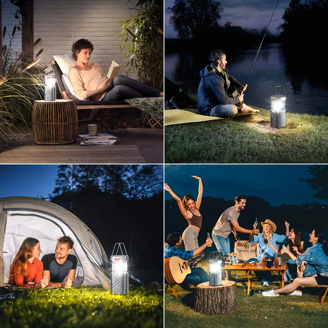 Rechargeable Solar Camping Lantern 6