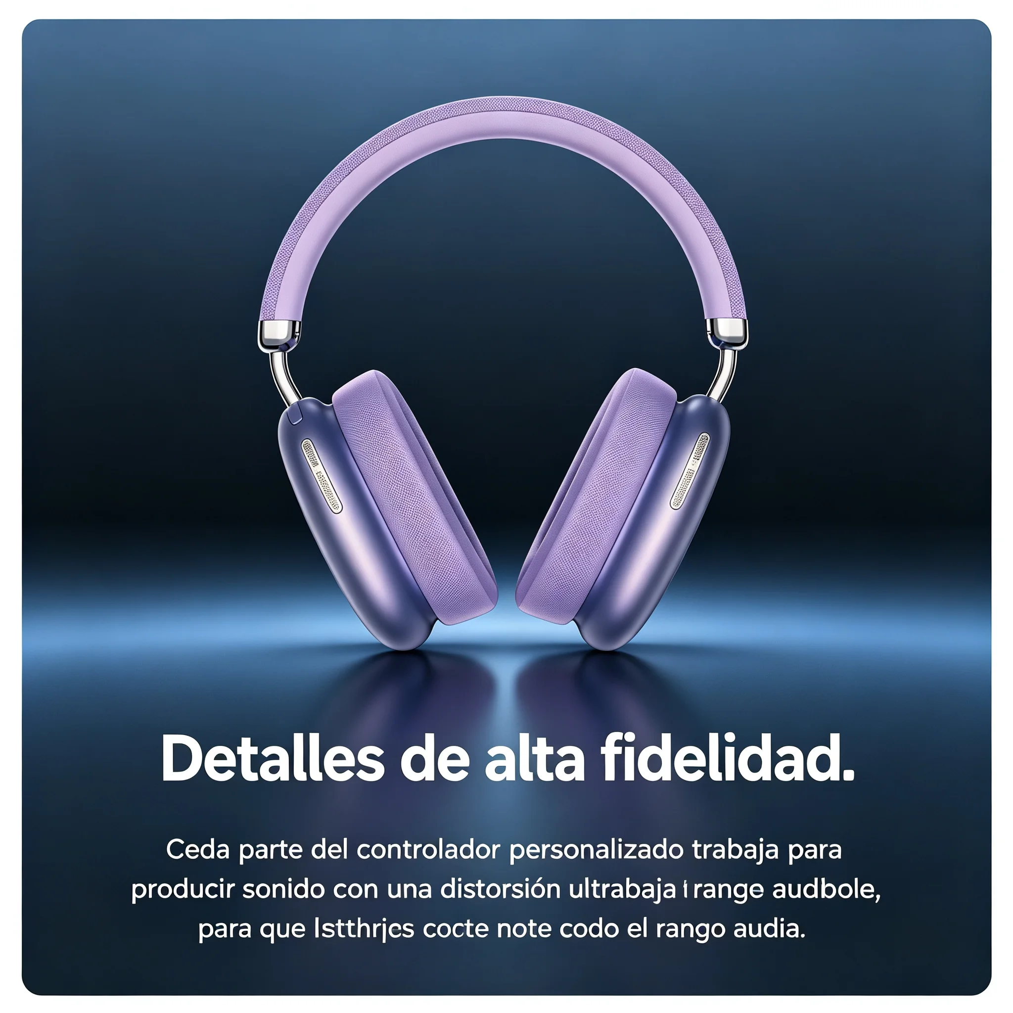 Auriculares Inalámbricos de Diadema para Deporte, Auriculares Bluetooth con Micrófono para Llamadas, Almohadillas Confortables de Tela