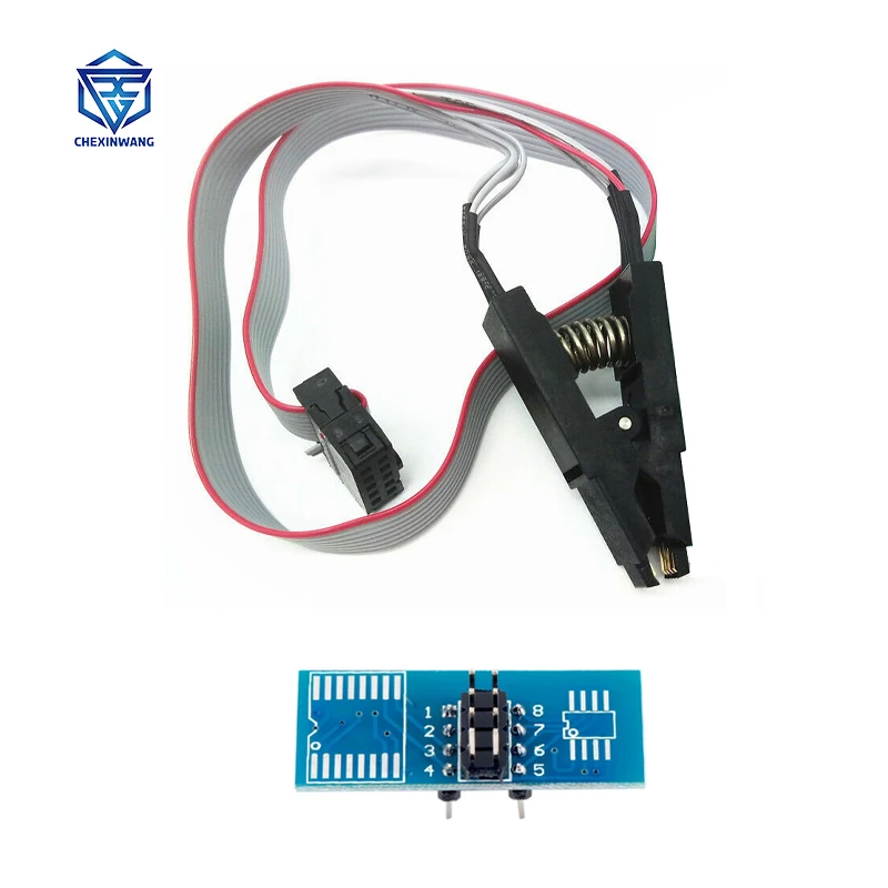 

High Quality SOIC8 SOP8 Test Clip For EEPROM 93CXX/24CXX/25CXX In-circuit Programming on USB Programmer TL866A TL866CS EZP2010