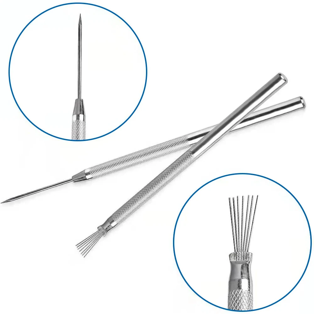 6-Pcs Aluminum Alloy Clay Sculpting Tools – Ribbon Wire End Loop Carving Tool Set for Pottery & Ceramic Detailing LK-AA181