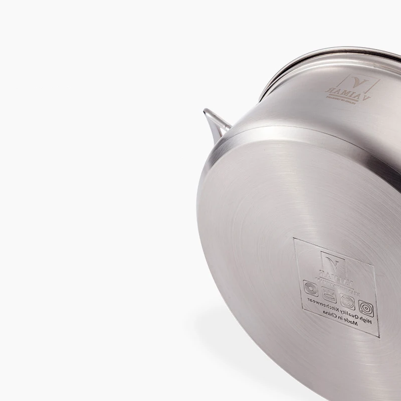 [Vaimar] Weimar Coco 2-Piece Stainless Steel Pot Set (18 Pieces + 20 Pieces)