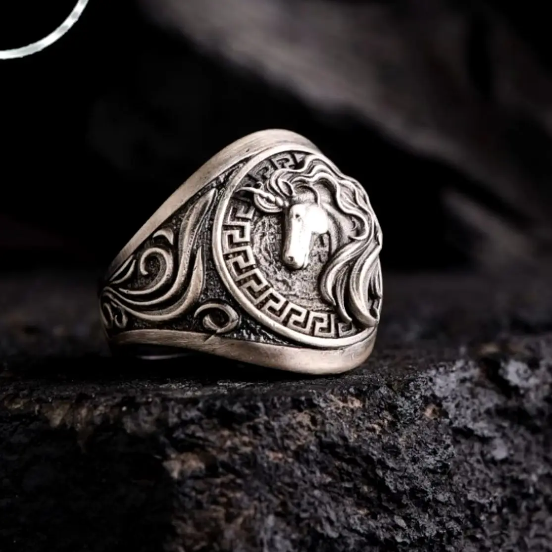 Enchanted Silver Unicorn Ring - Magical Gift for All Occasions