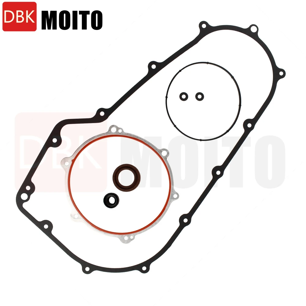 

For Harley Dyna FXD FLSTF FXST Softail Fatboy 2011-2016 Dyna Softail Fat Boy 2014-2018 Clutch Cover Gasket Seal Kit