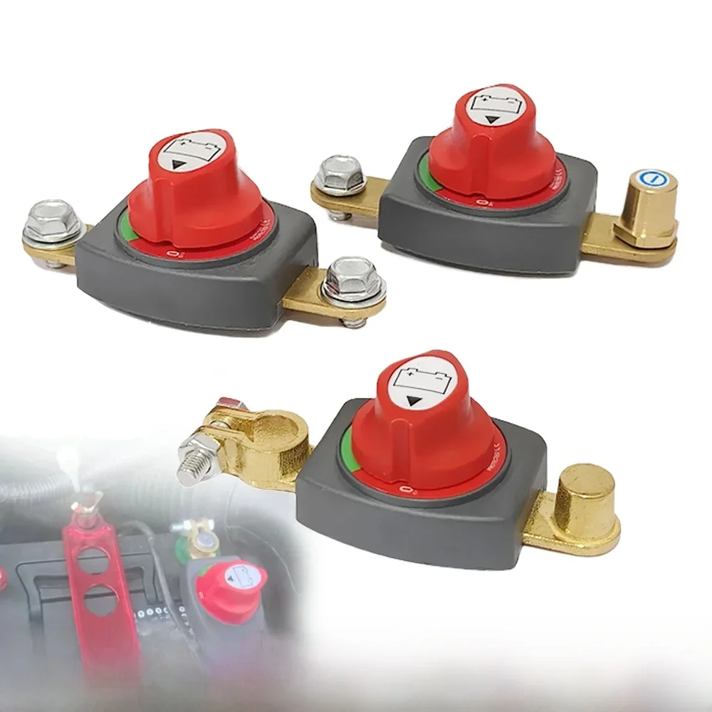 12-48V Battery Disconnect Switch, On/Off Battery Isolator Power Cut Master Isolator Circuit Breaker Parts For Car/Rv/Boat