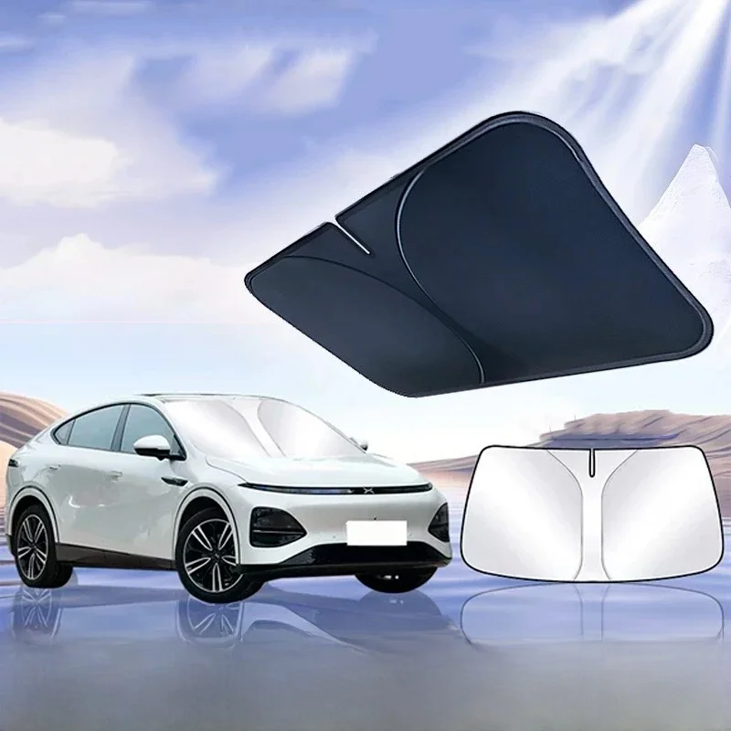 Pare-soleil pour pare-brise de voiture XPENG G6 XiaoPeng G6 2023 2024 2025 2026, Protection Anti UV, accessoires pliables