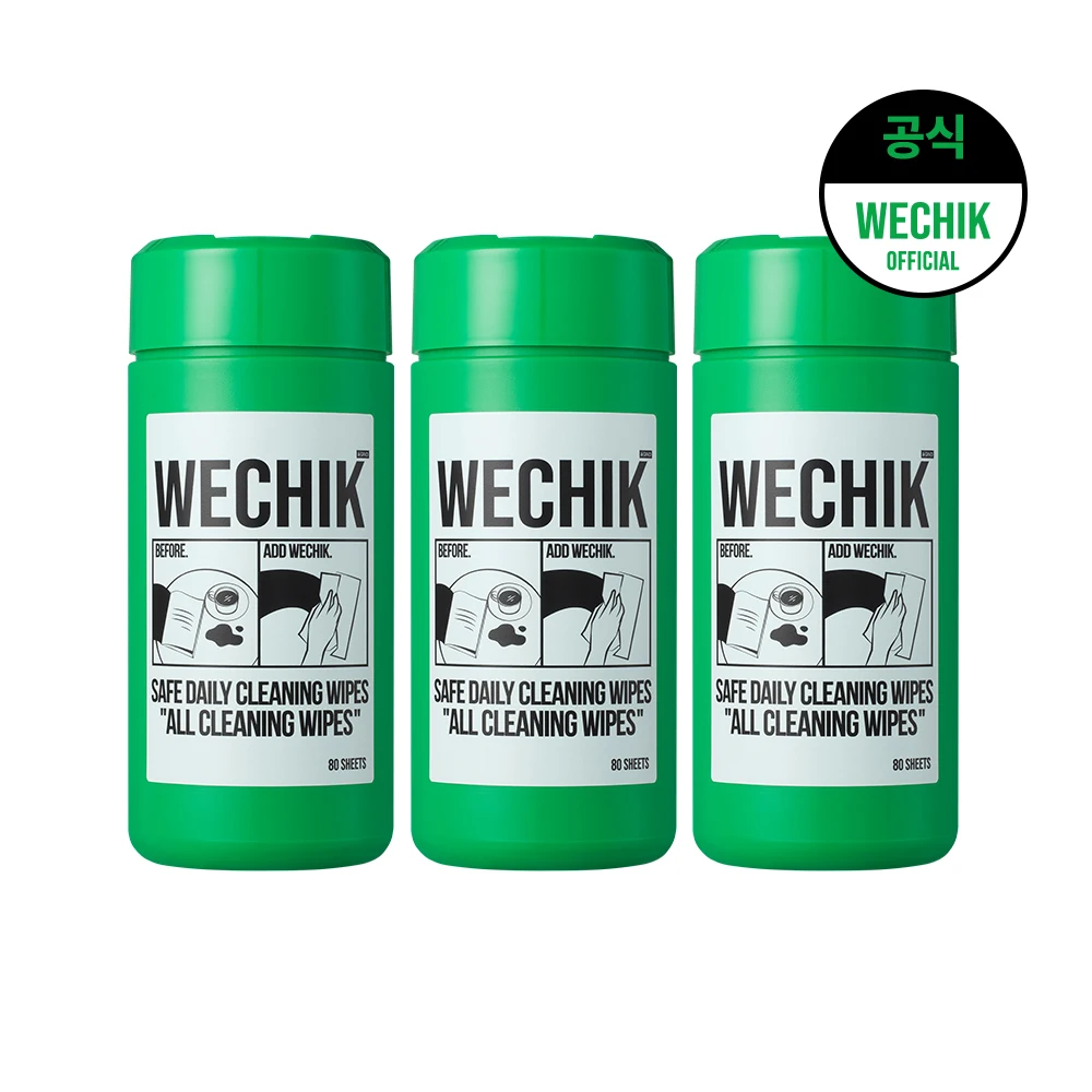 [WECHIK] 3 All-Clean cleaning tissue 80 pieces