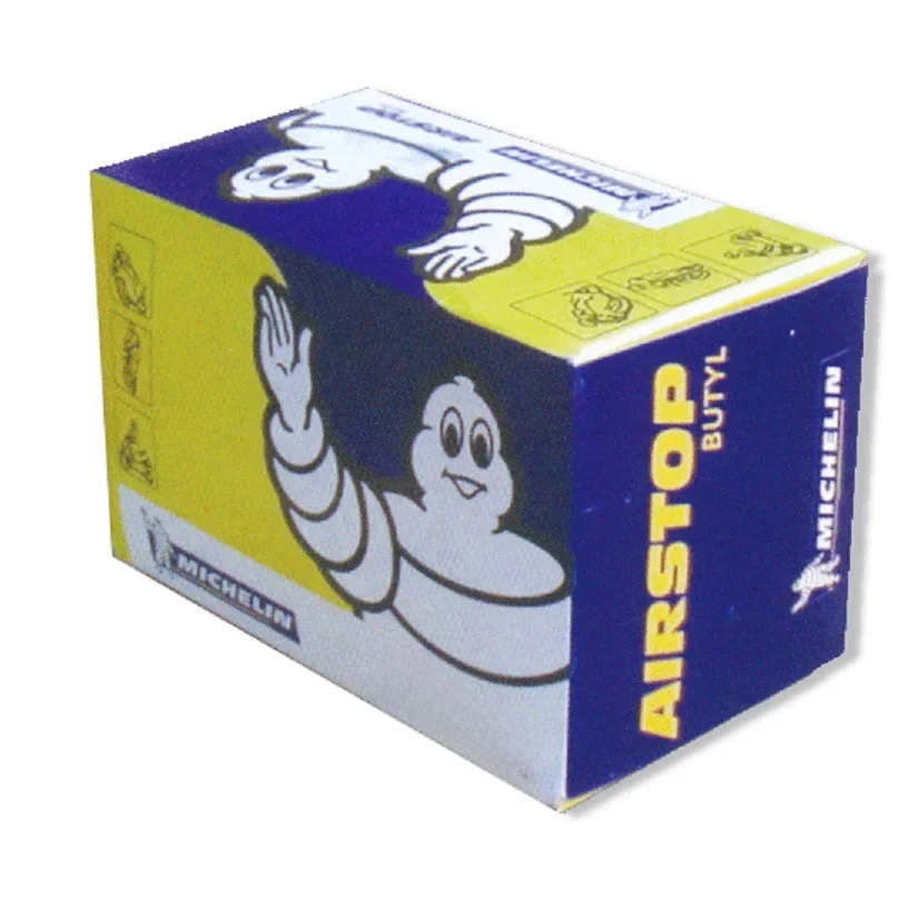 Michelin 524451 câmara de ar para roda de motocicleta, válvula mc tr4, 2.25-17, 2.50-17