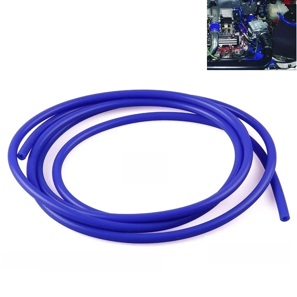 Uniwersalna silikonowa rura próżniowa o długości 1 m Wąż płynu chłodzącego Rura silikonowa Intercooler ID 3MM 4mm — zdjęcie 2