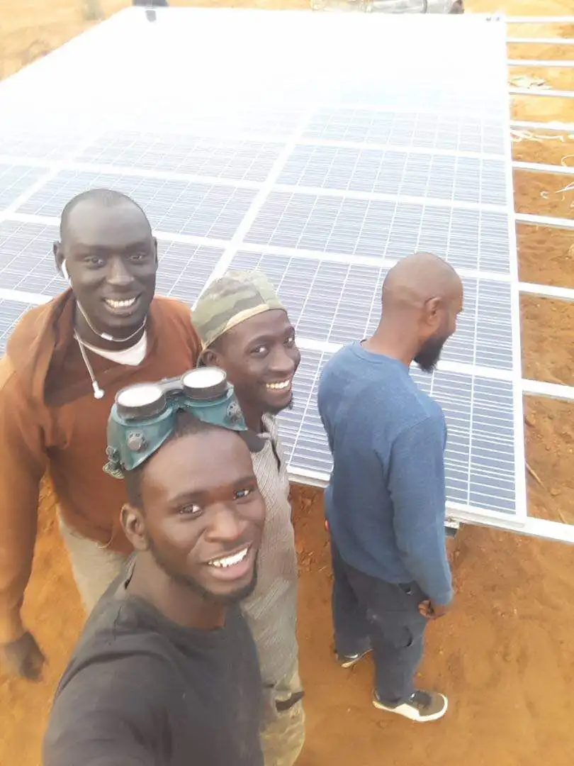 

4HSA10-75-4 80M Solar Power Submersible Irrigation Water Pump Kit 5HP for Borehole 4Inch SS Solar Panel Tube Well Pumping System