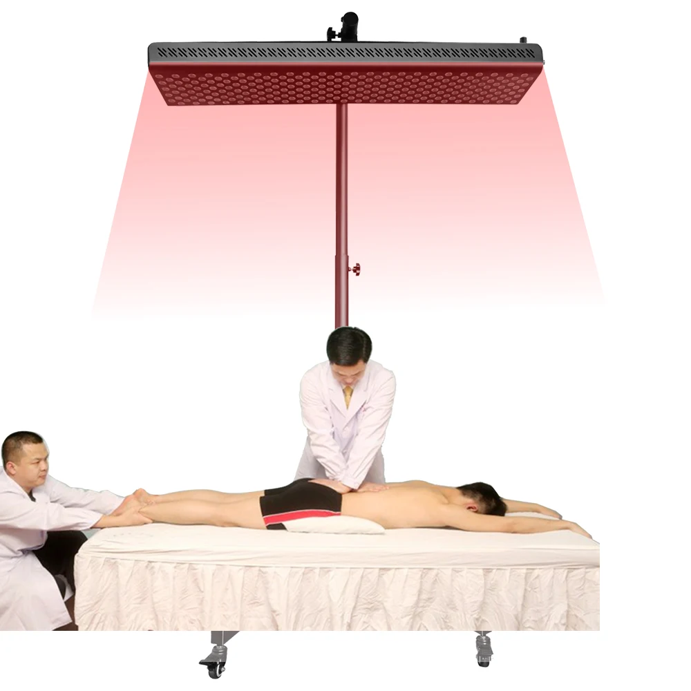 2022 New Arrival with Lying stand Double Chips LED Therapy Light Panel 660nm 850nm Red Near Infrared Light Therapy