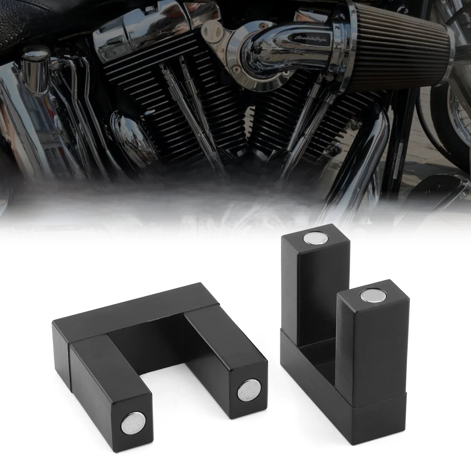 Magnes motocyklowy popychacz/uchwyt podnośnika narzędzie do Harley Davidson Twin Cam — zdjęcie 2
