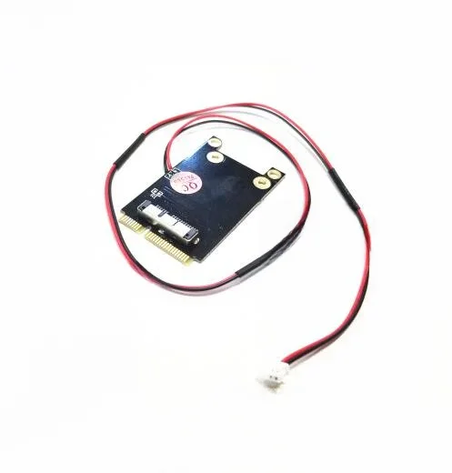 Karta bezprzewodowa WiFi MINI PCI-E 1,25 mm, 4-pinowa, 2-przewodowa, z kablem 40 cm, BCM94360CS BCM94331CD, adapter do mini PCI-E. — zdjęcie produktu 7