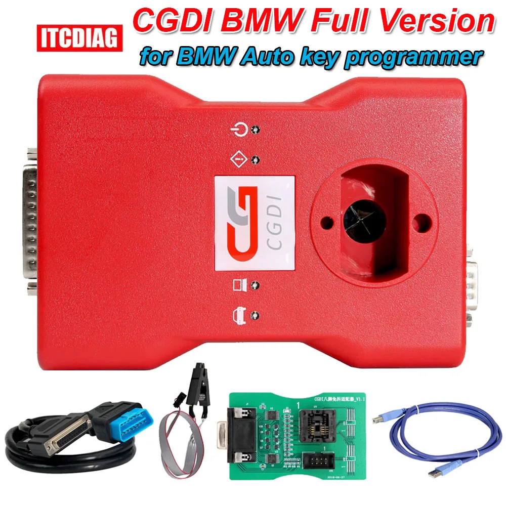 

Full Version CGDI Prog for BMW MSV80 3 in 1 Auto key programmer + Diagnosis tool+ IMMO Security Work for BMW FEM/EDC OBD Cable