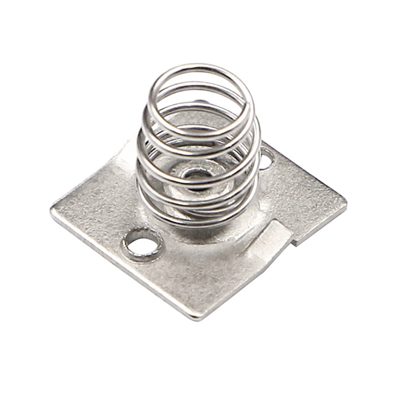 Nickel Plated Steel AA,CR2,CR123A Compact Battery Spring Contact Connector SbM-5202